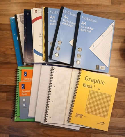 Photo of free Ring binders, subject separators, A4 paper, graph paper (North Hinksey OX2) #3