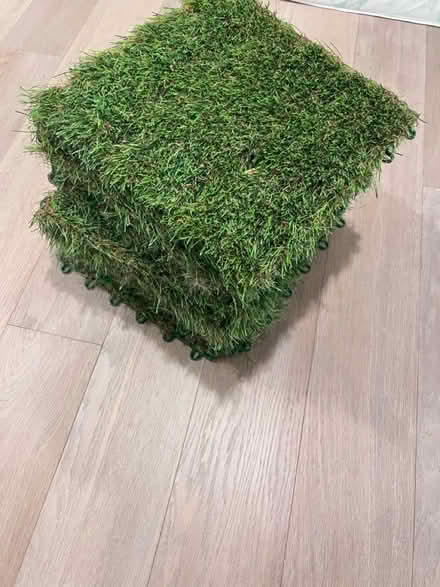 Photo of free artificial grass tiles (near kings academy) #3