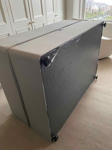 Photo of free Double bed base & headboard (Seapoint monkstown Dublin) #3