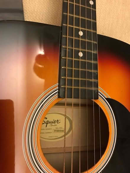 Photo of free Acoustic guitar (Hale Barns, WA15) #2