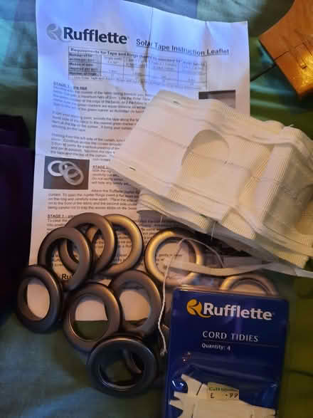 Photo of free Rufflette system of tape and rings (Hollingdean BN1) #2