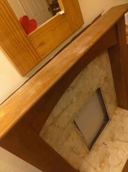Photo of free Fireplace surround and mantelpiece (Greaves LA1) #2