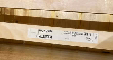 Photo of free Bed with Slats and Mattress (Dean EH4) #3