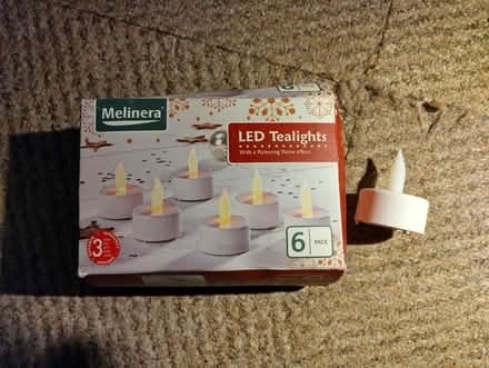 Photo of free LED tealights (Golden Triangle NR2) #1