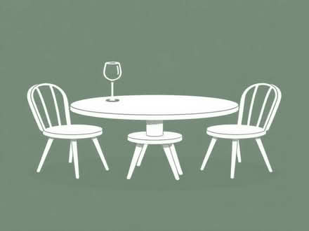 Photo of dining table and chairs (Penrith CA11) #1