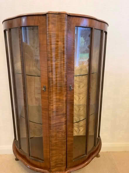 Photo of free Glass display cabinet (Long Ashton BS41) #1