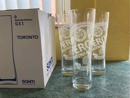 Photo of free Genuine Peroni branded glasses (Queens Park BH9) #1