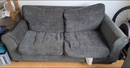 Photo of free 2 grey sofas (Stannington S6) #1