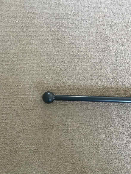 Photo of free Iron curtain pole with round ends. (CT10) #1