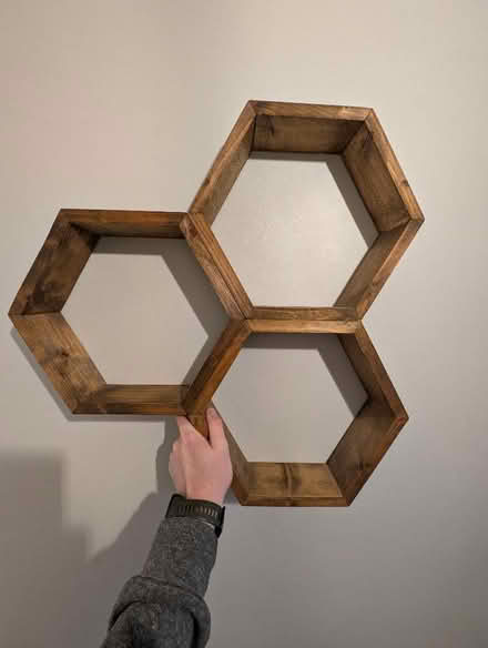 Photo of free Decorative Hexagonal Shelves (Longbrnton NT NE12) #1