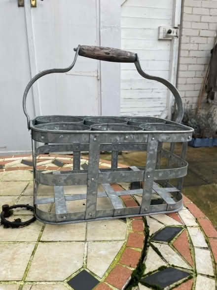 Photo of free Milk bottle caddy (Bisley, GU24) #1