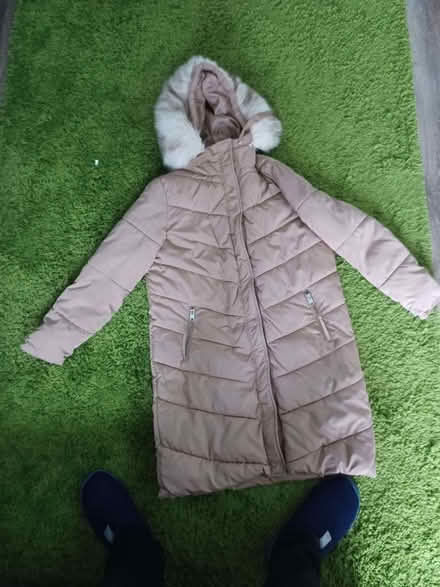 Photo of free Biege woman's hooded coat (Seacroft LS14) #1