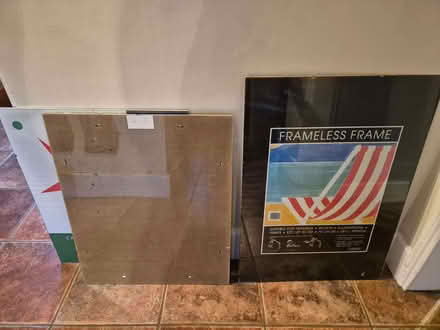 Photo of free 3 large glass clipframes (Holme PE7) #1
