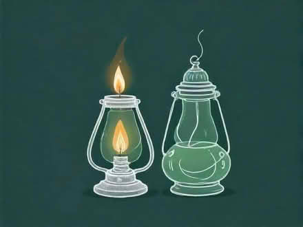 Photo of Oil lamp (Woodlands TW7) #1