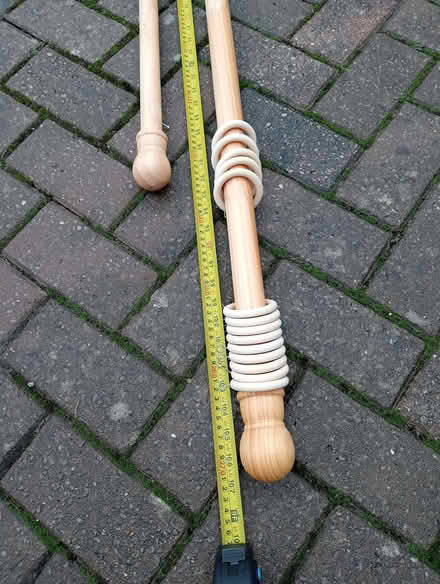 Photo of free Curtain poles x2 (Stopsley LU2) #1