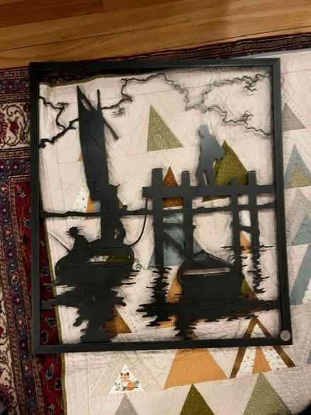 Photo of free Metal wall art (Nob Hill) #1