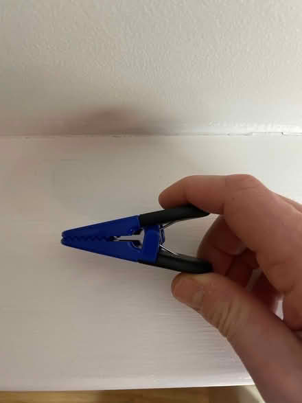 Photo of free Small Plastic Spring Clamp / Grip Clip (Blue & Black) (West Brompton SW6) #4