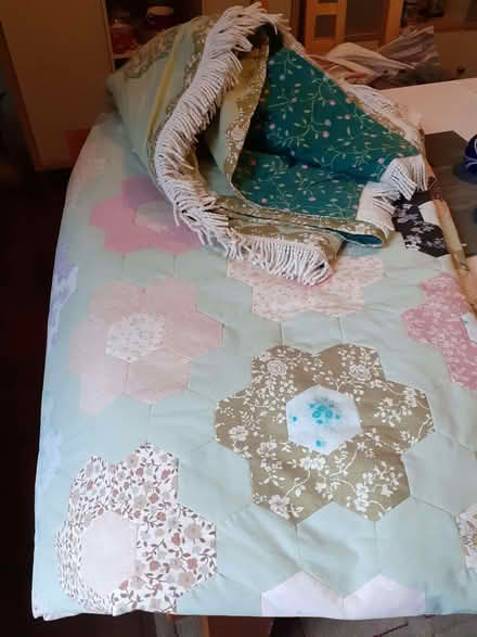 Photo of free Patchwork bedspread (Slack Lane DE22) #1