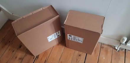 Photo of free Sturdy cardboard boxes (west reading rg30 2ej) #1