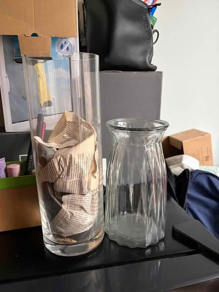 Photo of free Glass vases (Ballybough) #1