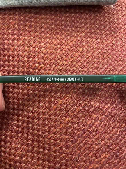 Photo of free Reading Glasses +1.50 (Pimlico SW1V) #2