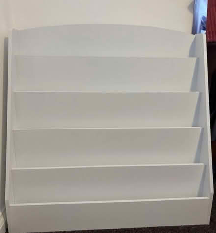 Photo of free Child’s white painted wooden bookshelf (Cotteridge B30) #1