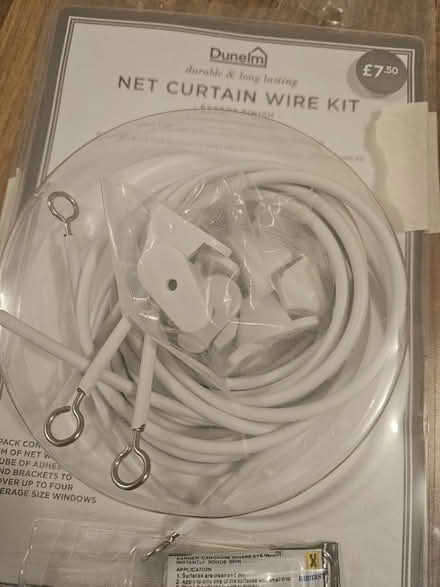 Photo of free Net curtain wire kit (Kingswood BS15) #2