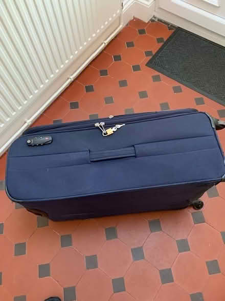 Photo of free Blue suitcase (BH13 Branksome Park) #2