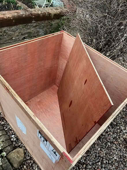 Photo of free Large Wooden Crate (Craigentinny EH7) #1