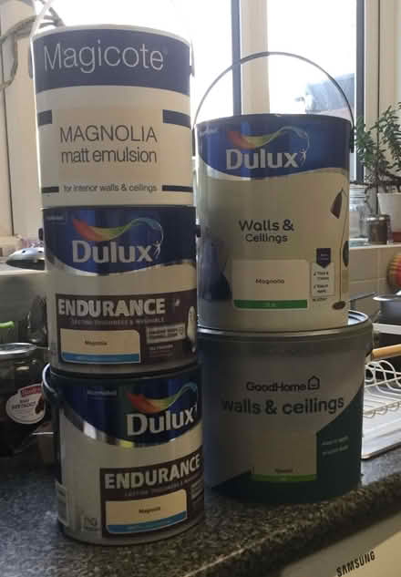 Photo of free Paint (5 tins) (Garston L19) #2