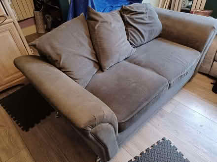 Photo of free 2-seater settee and arm chair (Walsworth SG4) #2