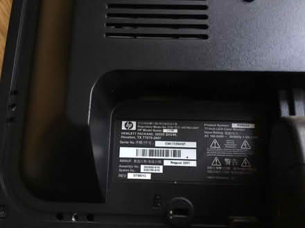 Photo of free HP Monitor L1706 (Upper Saddle River NJ 07458) #3