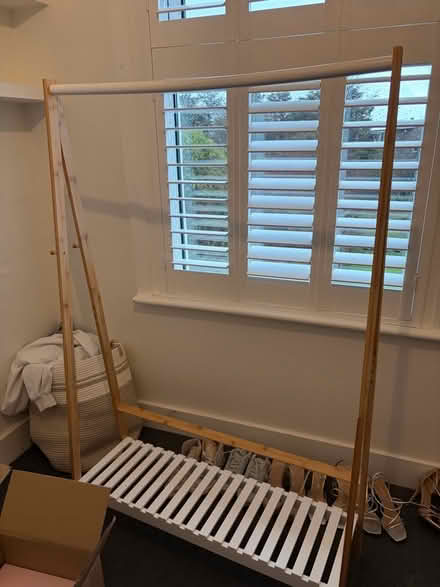 Photo of free Wooden clothes rail (Acton W5) #2