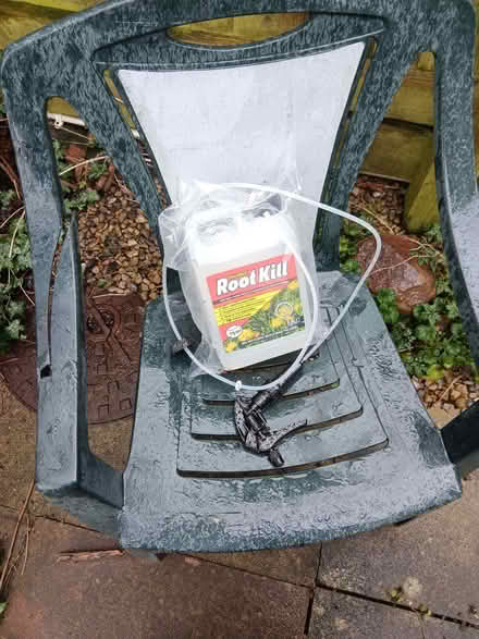 Photo of free Container of Root Kill and spray nozzle (Knaresborough HG5) #1