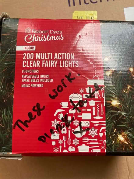 Photo of free Christmas lights (Hackney E8) #1