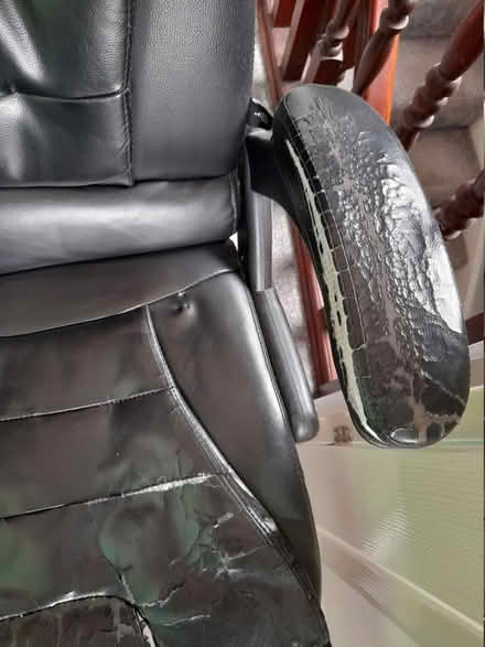 Photo of free Leather-like office chair (Penwortham PR1) #3