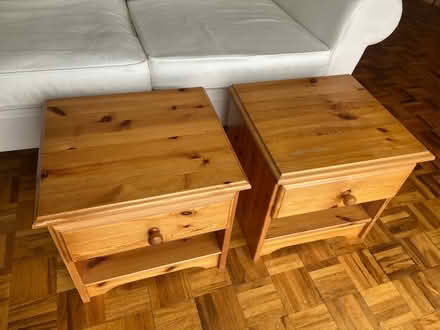 Photo of free Bedside cabinets (Near Ashwater) #2