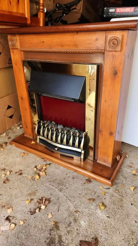 Photo of free Fireplace with surround (Rg12 7zq RG127QZ) #1