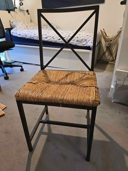 Photo of free Metal frame Ikea dining chair (Cofton Hackett B45) #1