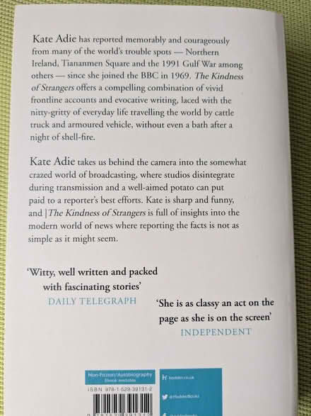 Photo of free Kate Adie's Autobiography (Beulah Hill SE19) #2