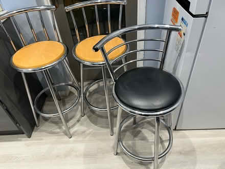 Photo of free 3 Breakfast bar stools (Enfield EN3 (Enfield Lock) #4