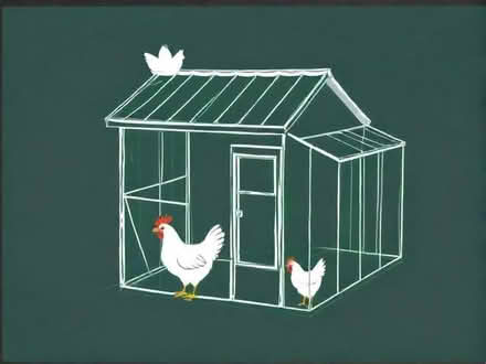Photo of Plastic Chicken Coop (Quernmore LA2) #1
