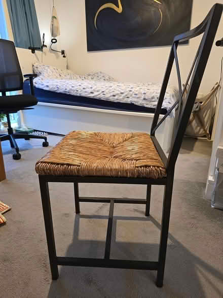 Photo of free Metal frame Ikea dining chair (Cofton Hackett B45) #2