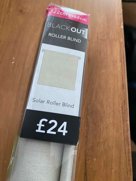 Photo of free Cream blackout roller blind (Belper DE56) #1