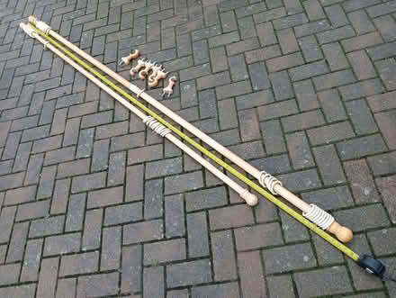 Photo of free Curtain poles x2 (Stopsley LU2) #2