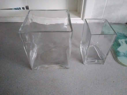 Photo of free 2 glass vases (Emsworth PO10) #2