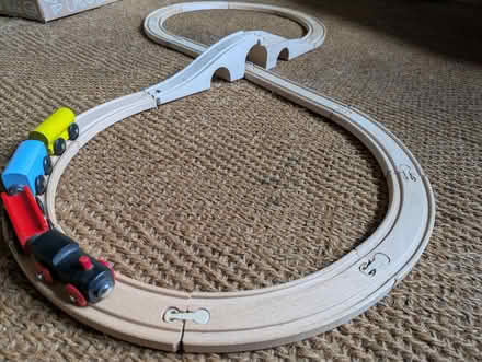 Photo of free Wooden train set (Rowde SN10) #1