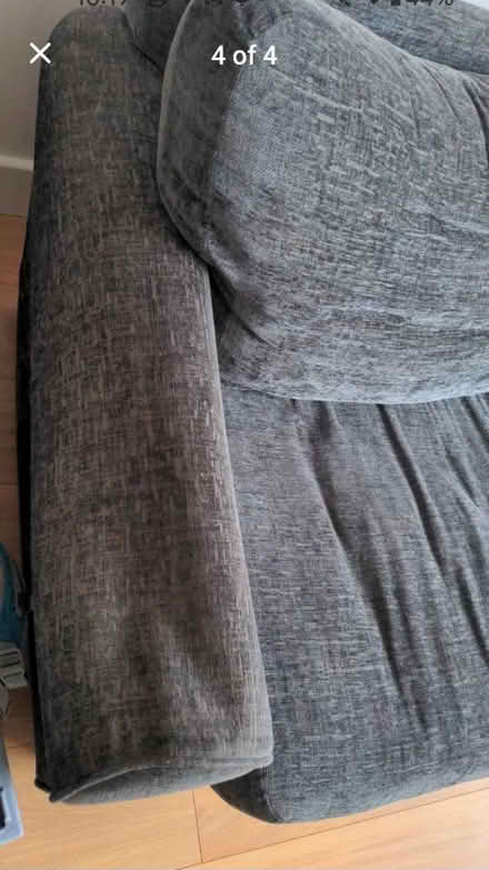 Photo of free 2 grey sofas (Stannington S6) #4