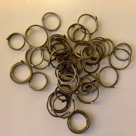 Photo of free Curtain hooks and rings (RH15) #3
