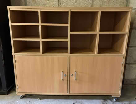 Photo of free Wooden storage unit (Alton GU34) #1